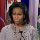 Michelle Obama speaks on the Joining Forces initiative
